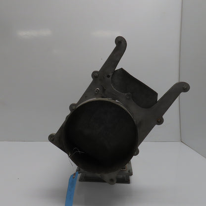 9" x 8-7/8" x 8" 16 Gauge Galvanized Metal Diverter Tee W/2 Manual Blastgates