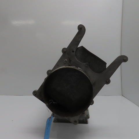 9" x 8-7/8" x 8" 16 Gauge Galvanized Metal Diverter Tee W/2 Manual Blastgates