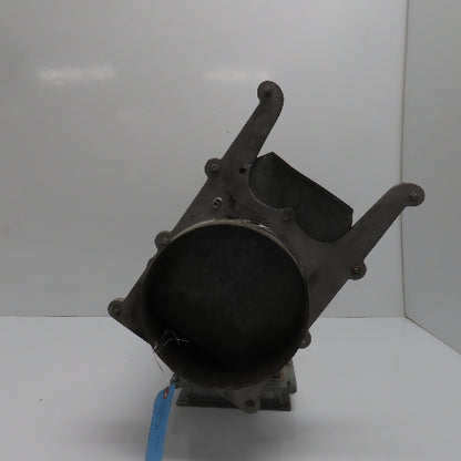 9" x 8-7/8" x 8" 16 Gauge Galvanized Metal Diverter Tee W/2 Manual Blastgates