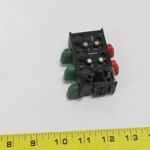 Telemecanique PLK-B12 Pneumatic Logic Control Valve DIN Mount 3-8 Bar Lot of 3