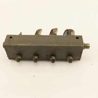 18 Multi Port Steel Block Hydraulic Manifold 3/8" Main Port  5/16" Secondary