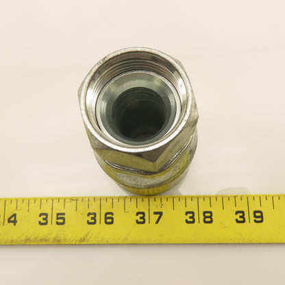 Eaton 1AA16FJ16 Hydraulic Crimp Straight Fitting (-16 ) Hose x 1-5/16 JIC Swivel