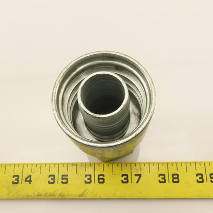 Eaton 1AA16FJ16 Hydraulic Crimp Straight Fitting (-16 ) Hose x 1-5/16 JIC Swivel