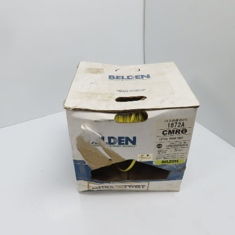 Belden 1872A 004A1000 23 AWG Multi-Conductor Cat 6 Bonded Pair Cable 4-Pair 692'