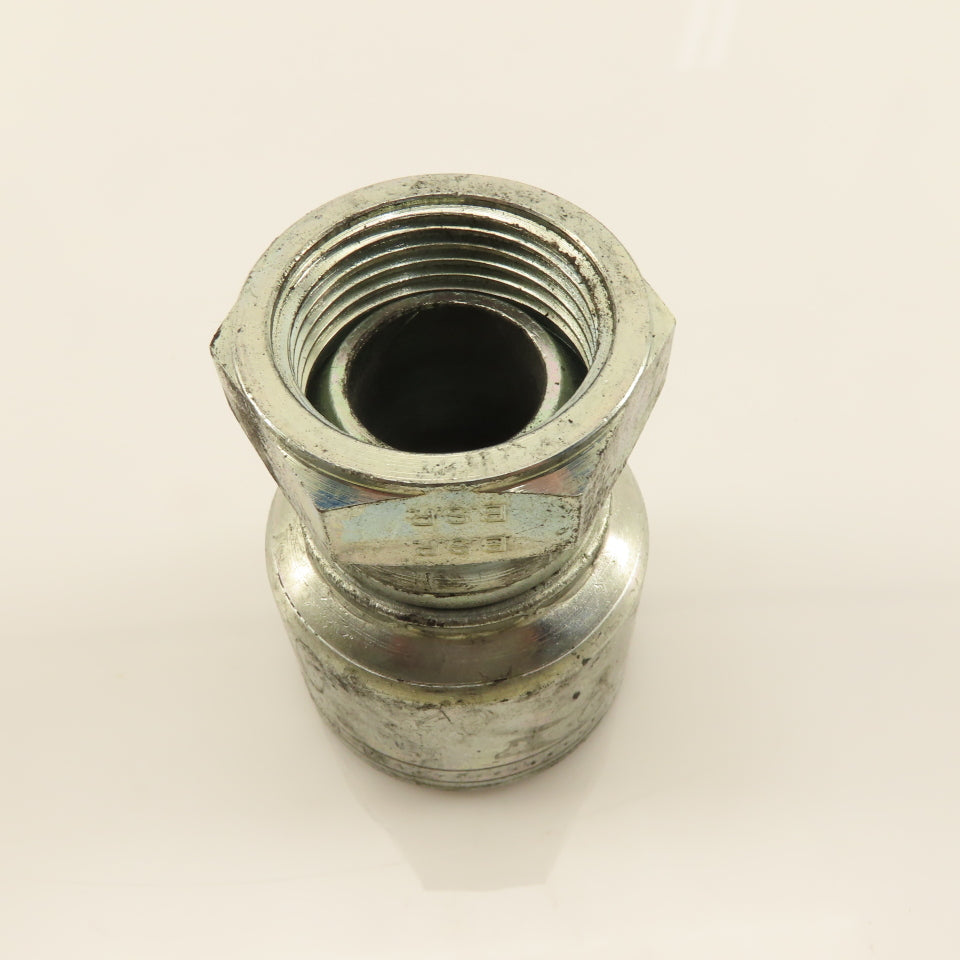 Eaton 1-5/16"-11 Female Swivel BSP Inverted Flare (-16) Hose Straight Fitting