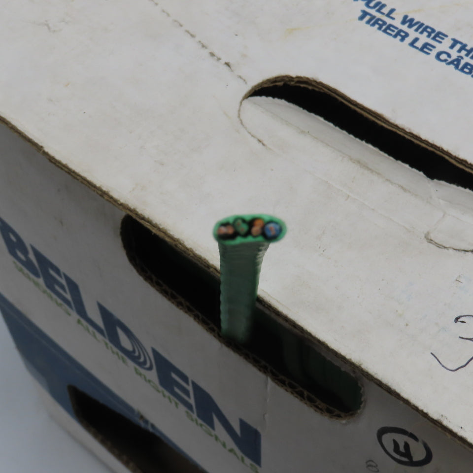 Belden 1872A 005A1000 23 AWG Cat 6 Horizontal Bonded Pair 4 Pair Cable 320'