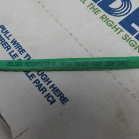 Belden 1872A 005A1000 23 AWG Cat 6 Horizontal Bonded Pair 4 Pair Cable 320'