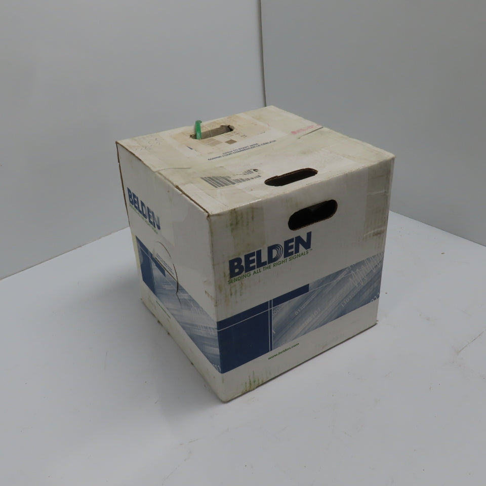 Belden 1872A 005A1000 23 AWG Cat 6 Horizontal Bonded Pair 4 Pair Cable 454'