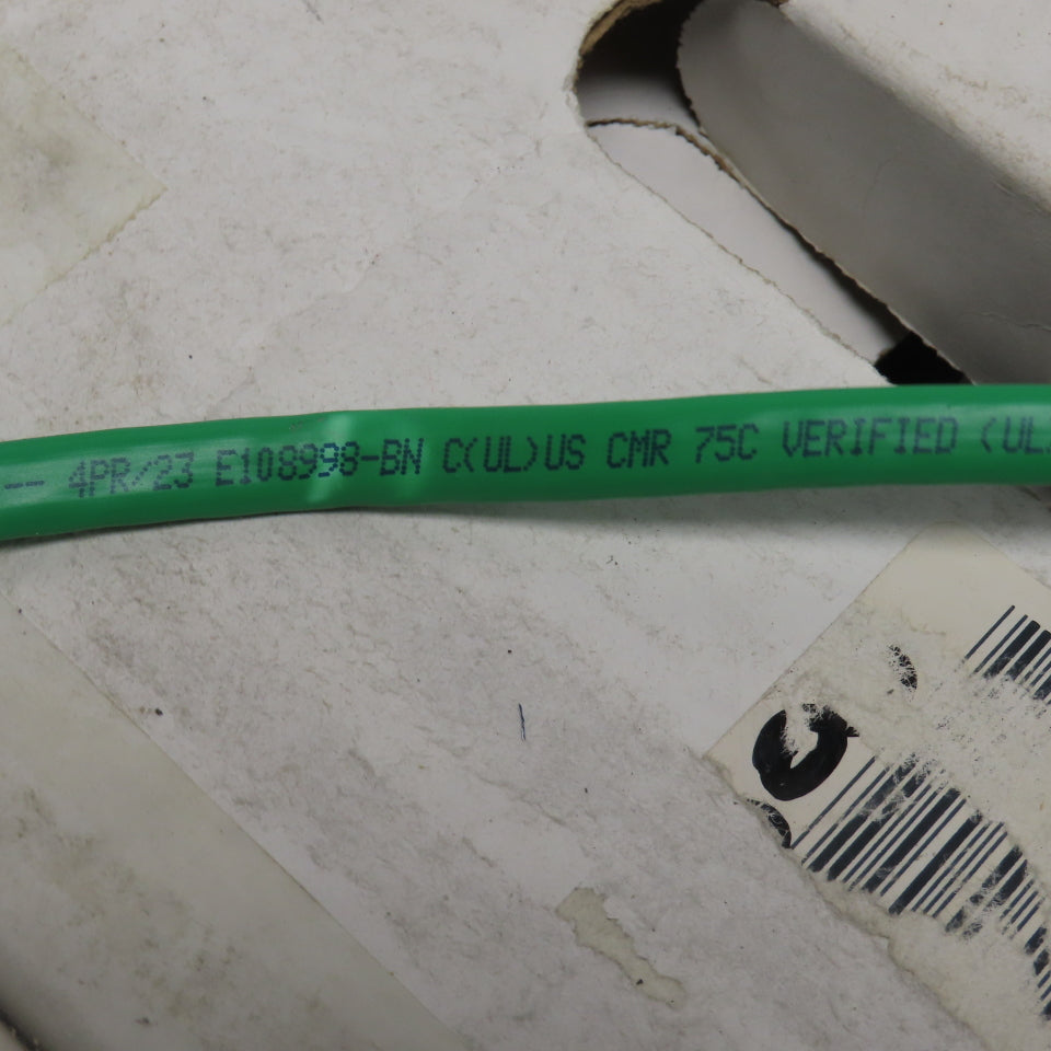 Belden 1872A 005A1000 23 AWG Cat 6 Horizontal Bonded Pair 4 Pair Cable 454'