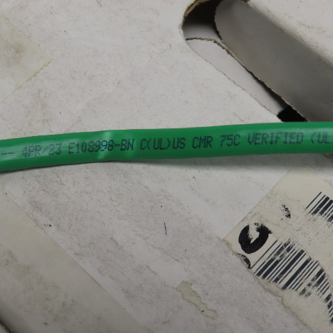 Belden 1872A 005A1000 23 AWG Cat 6 Horizontal Bonded Pair 4 Pair Cable 454'