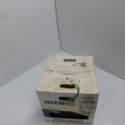 Belden 1872A 005A1000 23 AWG Cat 6 Horizontal Bonded Pair 4 Pair Cable 454'