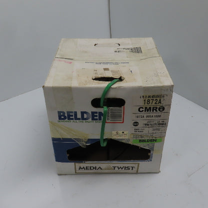 Belden 1872A 005A1000 23 AWG Cat 6 Horizontal Bonded Pair 4 Pair Cable 454'