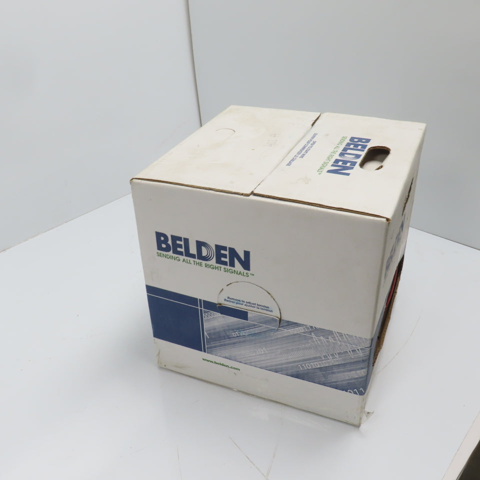 Belden 1872A 002A1000 23 AWG 4 Pair Cat 6 Bonded Pair Communications Cable 402'