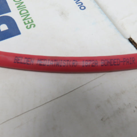 Belden 1872A 002A1000 23 AWG 4 Pair Cat 6 Bonded Pair Communications Cable 402'
