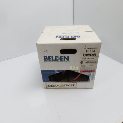 Belden 1872A 002A1000 23 AWG 4 Pair Cat 6 Bonded Pair Communications Cable 402'