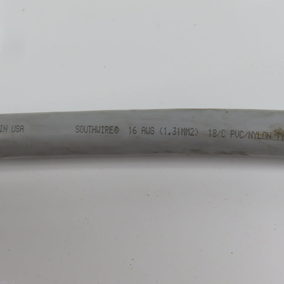Southwire 16AWG 18 Conductor 600V PVC Coated Control & Power Cable 46'