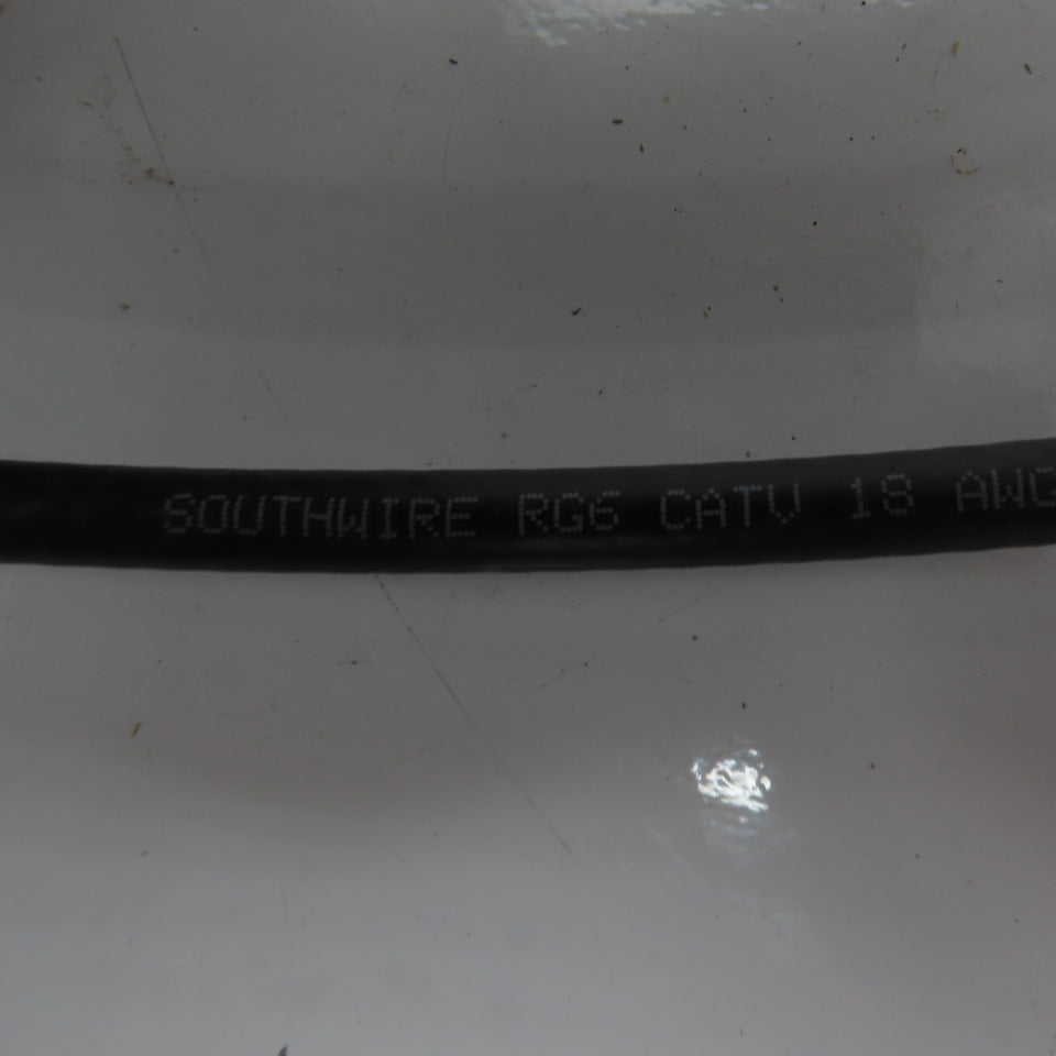 Southwire RG6 CATV 18AWG  Quad Shield Coaxial Cable 300'