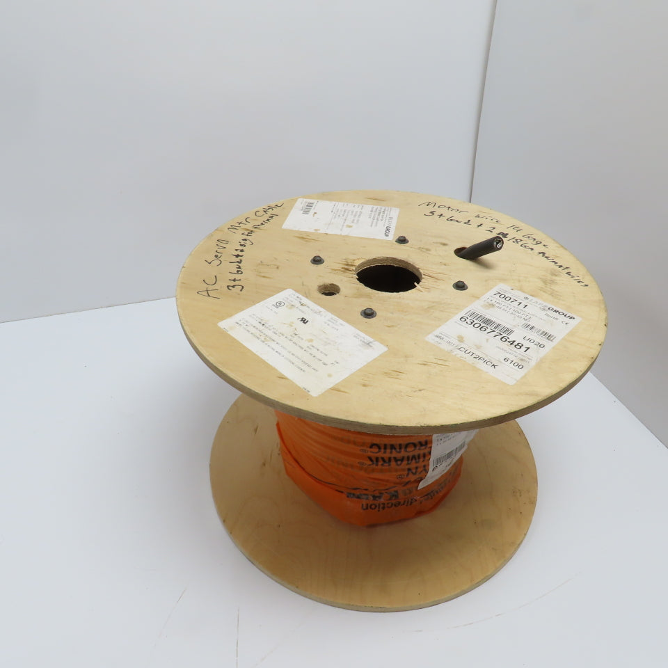 Lapp 700711 14AWG 2KV 4 Conductor 2 Ground Olflex Power & Control Cable 100'