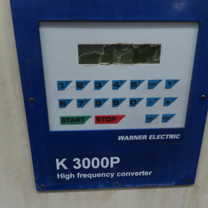 Warner Electric K4000 High Frequency Converter Drive Assembly W/K3000P