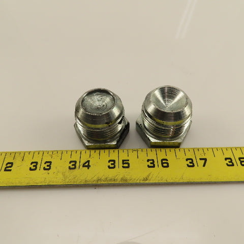 Eaton (-16) 1-5/16-12 Male Thread Solid JIC Flare Plug Lot Of 2