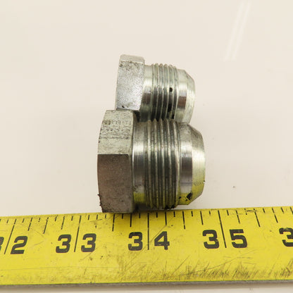 Eaton (-16) 1-5/16-12 Male Thread Solid JIC Flare Plug Lot Of 2
