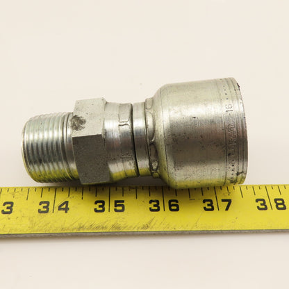 Eaton (-16) 1" Crimp Hydraulic Straight Male Thread 1-5/16-12