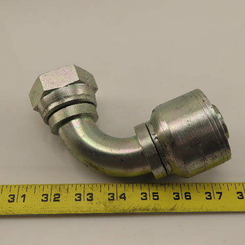 Eaton (-20) 1-5/8-12 Male Thread JIC Flare Elbow 90°