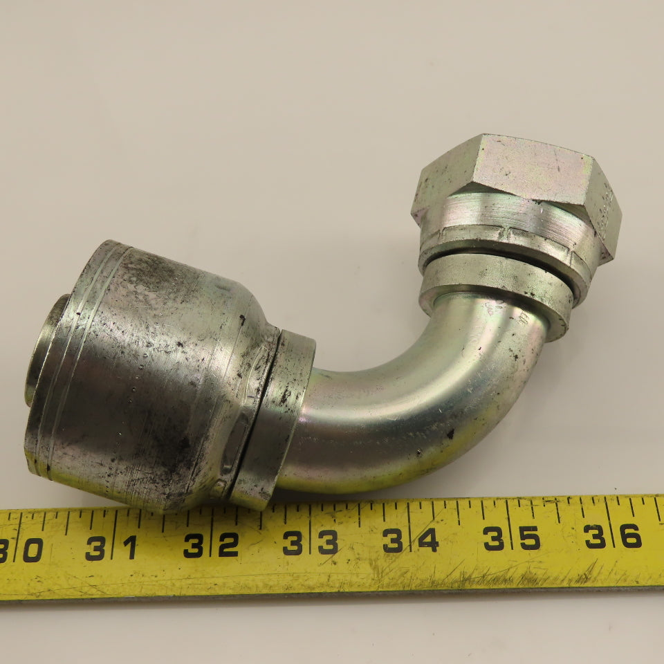 Eaton (-20) 1-5/8-12 Male Thread JIC Flare Elbow 90°
