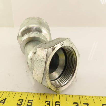 Eaton (-20) Crimp 1-5/8-12 Female JIC Flare Elbow 45°
