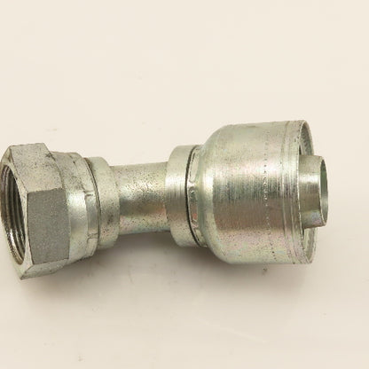 Eaton (-20) Crimp 1-5/8-12 Female JIC Flare Elbow 45°
