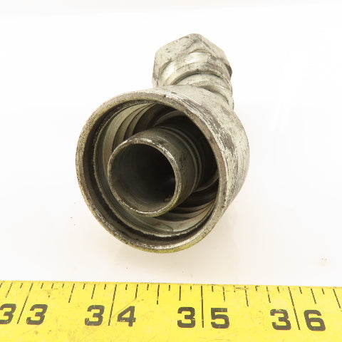 Eaton 1" (-16) Crimp 1-5/16-12 Female JIC Flare Elbow 45° Swivel