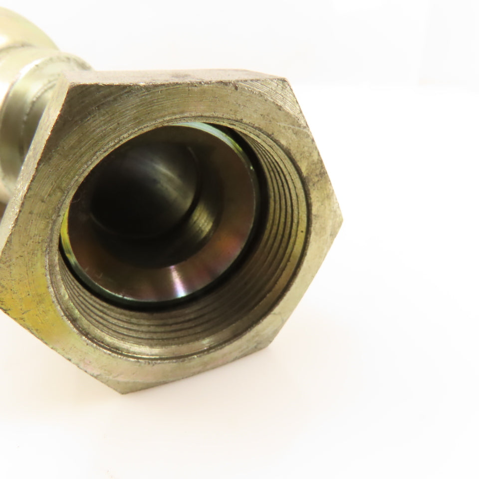 Eaton 1-1/4" Hose (-20) Crimp Female JIC Flare 1-1/4"-11 Elbow 45°