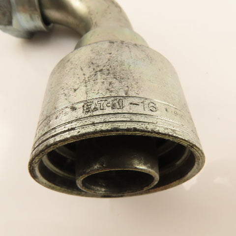 Eaton 1" Hose (-16) Crimp Female BSP 1"-11 Elbow 90°