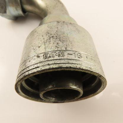 Eaton 1" Hose (-16) Crimp Female BSP 1"-11 Elbow 90°