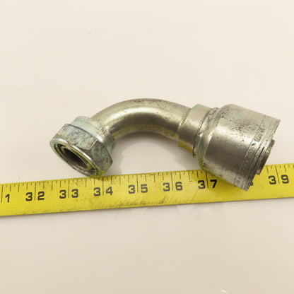 Eaton 1" Hose (-16) Crimp Female BSP 1"-11 Elbow 90°