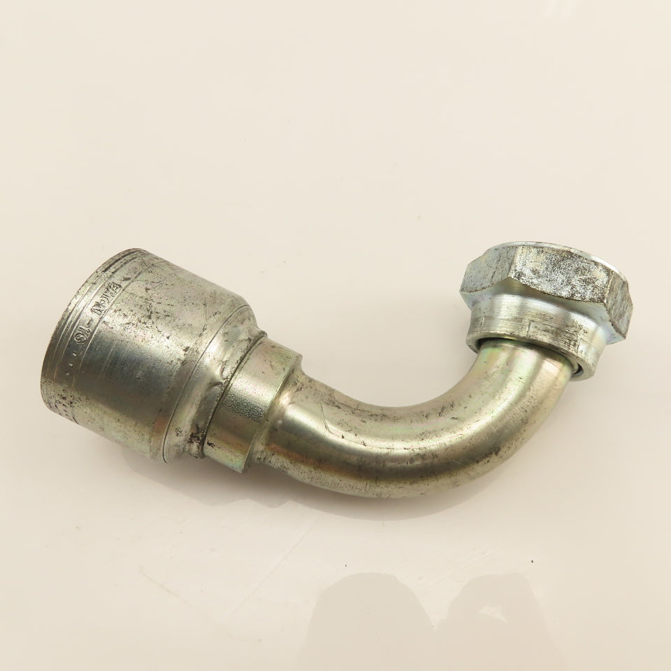Eaton 1" Hose (-16) Crimp Female BSP 1"-11 Elbow 90°