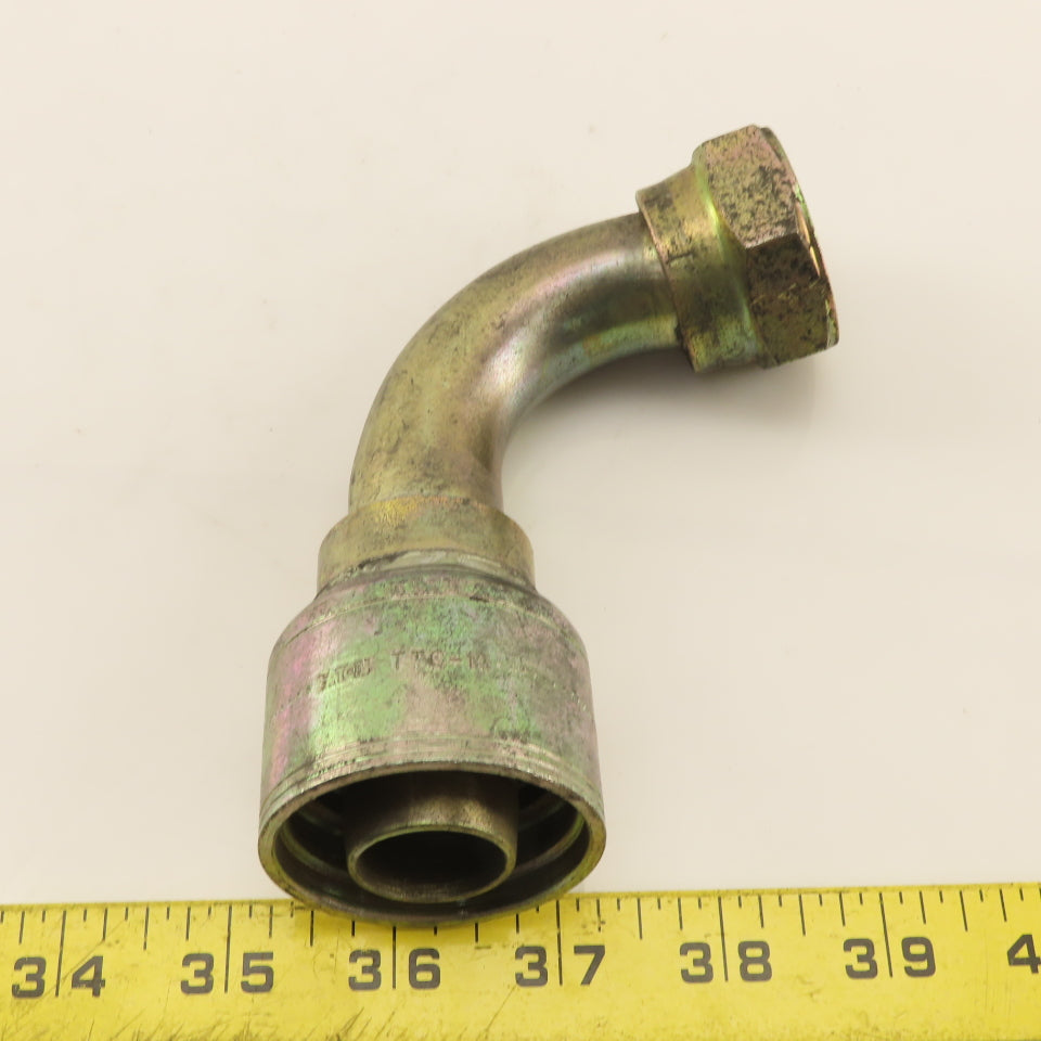 Eaton TCC-16 1" Hose (-16) Crimp Female BSP 1"-11 Elbow 90°
