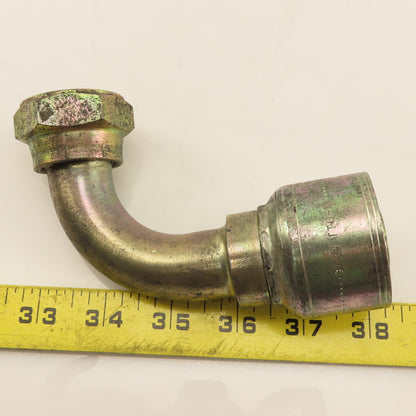 Eaton TCC-16 1" Hose (-16) Crimp Female BSP 1"-11 Elbow 90°
