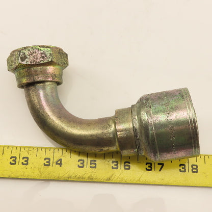 Eaton TCC-16 1" Hose (-16) Crimp Female BSP 1"-11 Elbow 90°