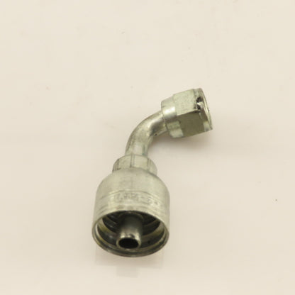 Eaton 3/8" Hose (-6) Crimp Female JIC Flare 3/8"-19 Elbow 90°