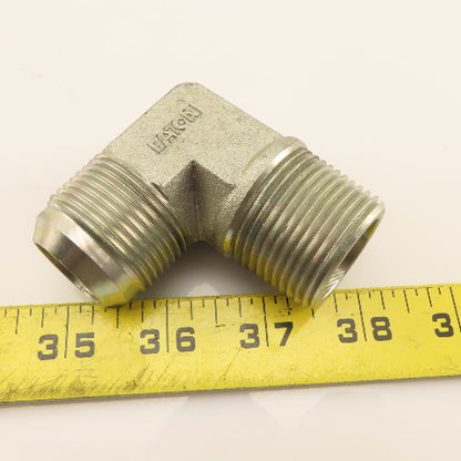 Eaton 1" JIC Flare Male x 1-5/16"-12 Male Thread Elbow 90°