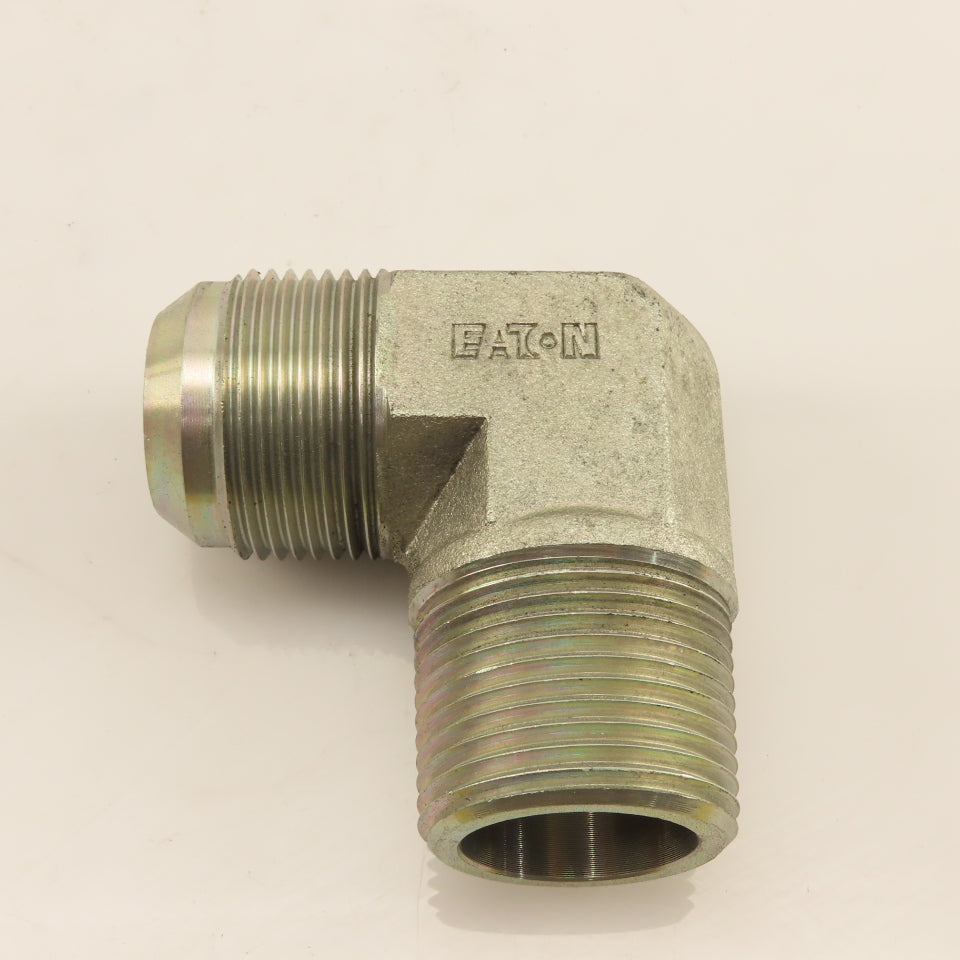 Eaton 1" JIC Flare Male x 1-5/16"-12 Male Thread Elbow 90°