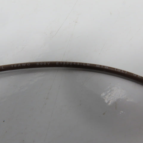 Carol E135243-LN 18AWG 600V Brown Machine Tool Wire 250'