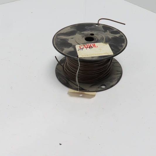 Carol E135243-LN 18AWG 600V Brown Machine Tool Wire 250'