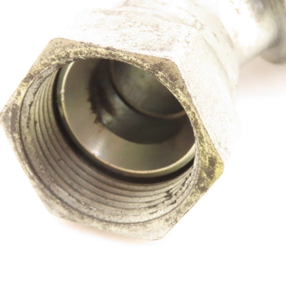 Eaton 1" (-16) Hose Crimp x 1"-14 Female JIC Flare Swivel Elbow 45°