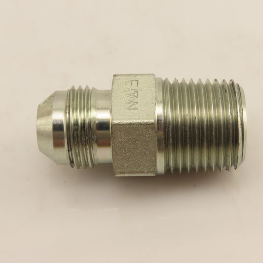 Eaton 3/4" JIC Male Flare Straight Fitting 1/2"-14 NPT Adaptor