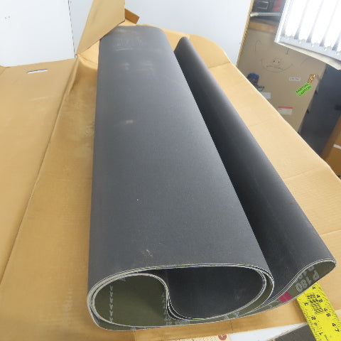 Herms RB 315 YX Silicon Carbide Cloth 180 Grit Sanding Belt 44"x103" Lot of 24