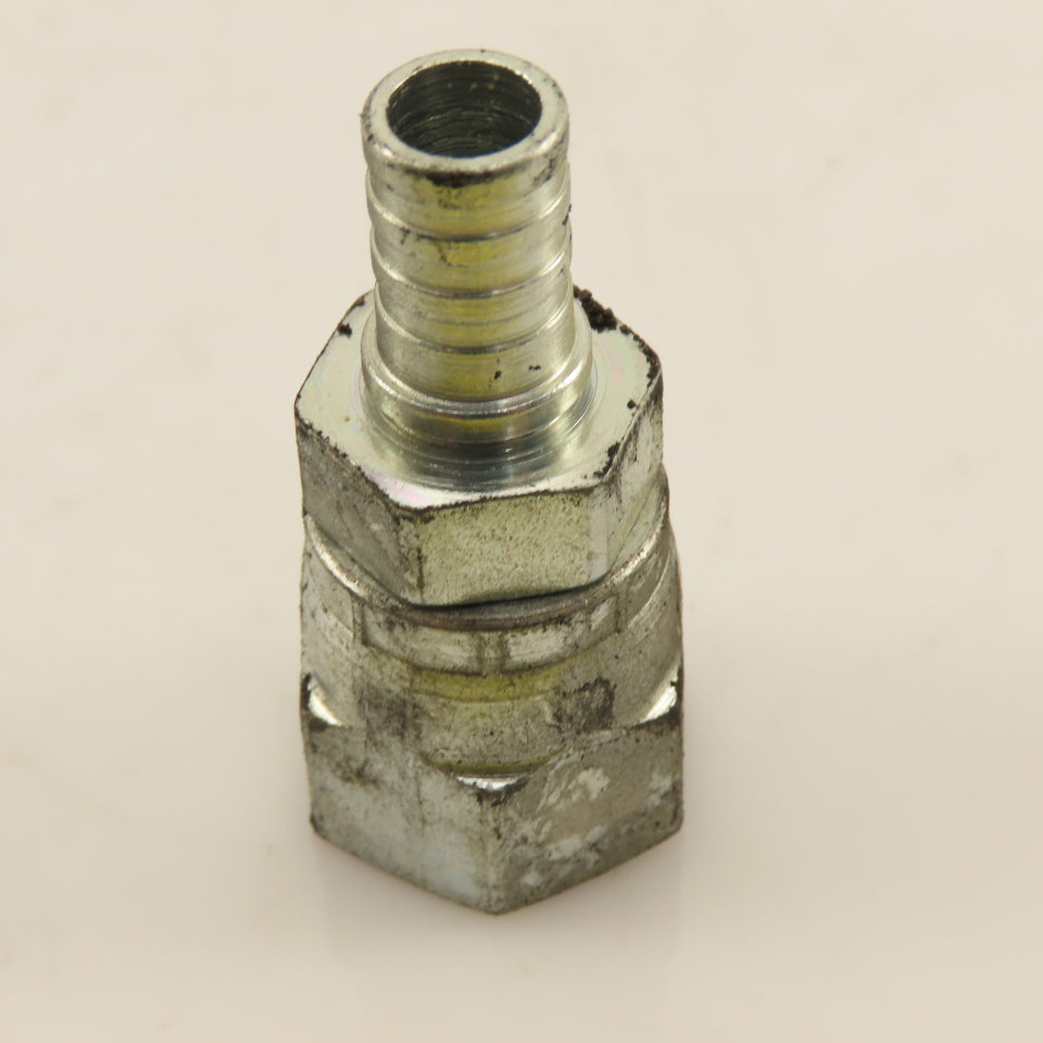 Eaton 3/8" Female JIC Flare 9/16"-18 Swivel Nut x 5/16" ID Hose Barb