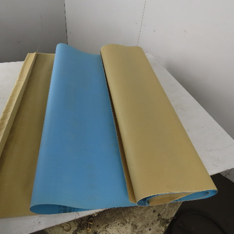 Herms FB 637 Aluminum Oxide Resin Back 1200 Grit Sanding Belt 44"x103" Lot of 4
