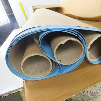 Herms FB 637 Aluminum Oxide Resin Back 800 Grit Sanding Belt 44"x103" Lot of 4